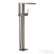 Grohe PLUS szabadon álló kádtöltő csaptelep zuhanyszettel,alaptest nélkül,Brushed Hard Graphite 23846AL3 csaptelep