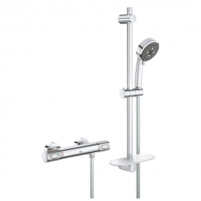 Grohe Precision Feel Termosztátos Zuhanycsaptelep zuhanyszettel 34791000 csaptelep