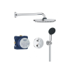 Grohe Precision Thermostat króm Rejtett zuhanyrendszer Vitalio Start 250