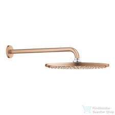 Grohe Rainshower Cosmopolitan 310 fejzuhany 38 cm-es zuhanykarral,Brushed Warm Sunset 26066DL0 csaptelep