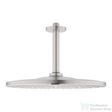 Grohe Rainshower Mono 310 mennyezeti fejzuhany 14 cm-es zuhanykarral,Supersteel 26560DC0 csaptelep