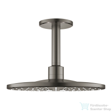 Grohe Rainshower Smartactive 310 2 funkciós mennyezeti fejzuhany zuhanykarral,Brushed Hard Graphite 26477AL0 csaptelep