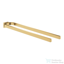 Grohe SELECTION 41 cm-es dupla törölközőtartó,Brushed Cool Sunrise 41059GN0 fürdőszoba kiegészítő