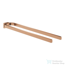 Grohe SELECTION 41 cm-es dupla törölközőtartó,Brushed Warm Sunset 41059DL0 fürdőszoba kiegészítő
