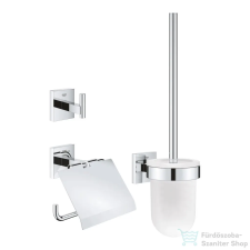 Grohe START CUBE 3 db-os kiegészítő szett,króm 41123000 fürdőszoba kiegészítő