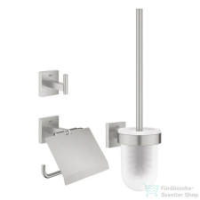 Grohe START CUBE 3 db-os kiegészítő szett,Supersteel 41123DC0 fürdőszoba kiegészítő