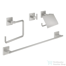 Grohe START CUBE 4 db-os kiegészítő szett,Supersteel 41115DC0 fürdőszoba kiegészítő