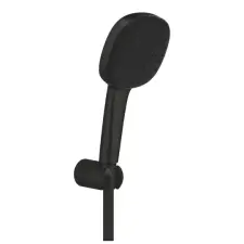 Grohe Vitalio Comfort 110 Kézi zuhanyfej fali zuhanytartóval matt fekete 263992431 csaptelep