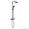 Grohe VITALIO START SYSTEM 250 termosztátos zuhanyrendszer,matt fekete 266772431 (266772431)
