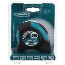 GROSS 5mx25mm professional mérõszalag 2 oldalas barkácsolás, csiszolás, rögzítés