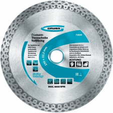 GROSS Professional vékony gyémánt tárcsa 115×22,2mm folytonos (Jaguar) barkácsgép tartozék