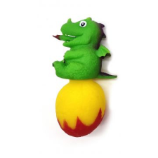 GROSSMAN Kifordítható sárkány - zöld játékfigura
