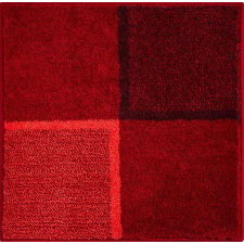 Grund DIVISO Koupelnová předložka (malá) 60x60 cm, rubínová lakástextília