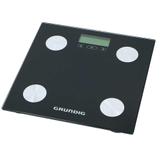 Grundig - elektronikus fürdőszobai mérleg, testtömeg-elemzés, BMI, 180 kg-ig mérleg