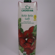 ,GRÜNFINK , Grünfink céklalé 1000 ml üdítő, ásványviz, gyümölcslé