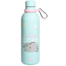 GRUPO ERIK Erik Pusheen Foodie kulacs, rozsdamentes acél kulacs, kulacstartó