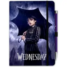 GRUPO ERIK Netflix Wednesday Umbrella Jegyzetfüzet tollal ajándéktárgy