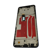 GSMLIVE Honor X8 4G fekete LCD + érintőpanel kerettel mobiltelefon, tablet alkatrész