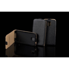 GSMLIVE HTC Desire 600 fekete szilikon keretes vékony flip tok tok és táska