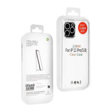 GSMLIVE iPhone 12 Mini (5,4") szilikon tok, átlátszó, 2mm, Clear tok és táska