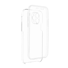 GSMLIVE iPhone 14 (6.1") elő + hátlapi tok, PC + TPU, átlátszó, 360° tok és táska
