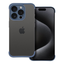GSMLIVE iPhone 15 (6.1&quot;) keret tok, TPU tok, kameravédelem, kék, Mini Bumpers tok és táska