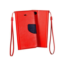 GSMLIVE LG G5 telefon tok, könyvtok, oldalra nyíló tok, mágnesesen záródó, piros-sötétkék, Fancy tok és táska