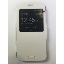 GSMLIVE Samsung G900 Galaxy S5 fehér Armor ablakos könyvtok tok és táska