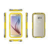 GSMLIVE Samsung G920 Galaxy S6 sárga vízálló tok
