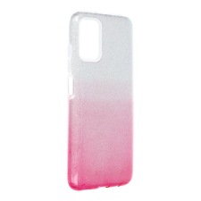 GSMLIVE Samsung Galaxy A34 szilikon tok, csillámos, hátlap tok, SM-A346, pink-ezüst tok és táska