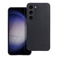 GSMLIVE Samsung Galaxy S23 Plus szilikon tok, hátlap tok, fekete, SM-S916, matt tok és táska