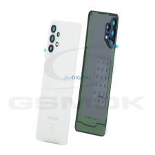 GSMOK Akkumulátor Fedél Ház Samsung A325 Galaxy A32 4G Fehér Gh82-25545B Eredeti Szervizcsomag mobiltelefon, tablet alkatrész