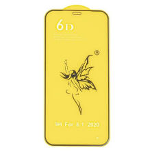 GSMOK Iphone 12/12 Pro - Edzett Üveg Tempered Glass 0.3mm 5d Fekete Üvegfólia mobiltelefon kellék