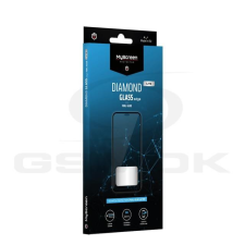 GSMOK Iphone 14 Pro Max 6.7 - Myscreen Diamond Glass Lite Edzett Üveg Szélén Teljes Ragasztás Fekete Kijelzőfólia mobiltelefon kellék