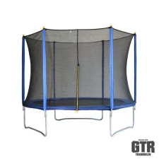  GTR PRO Blue Sky Trambulin, kék, védőhálóval, 366 cm trambulin szett
