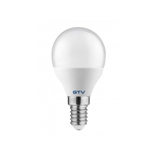 GTV Led lámpa kisgömb E-14 8W meleg fehér világítás