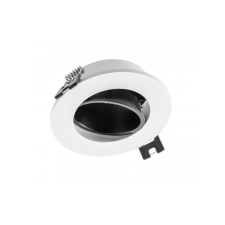 GTV OP-LINTOK-52 Mennyezeti spot lámpatest LINTO, IP20, kerek, Ø90x29mm, fehér/fekete világítás