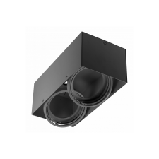 GTV OP-PIREN2-20 PIREO N lámpatest felületre szerelt, DUPLAS, IP20, fekete/fekete világítás