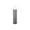 GTV OS-LARGP40P-30 Kerti lámpatest LARGO-P PIR 50, E27, MAX.15W, IP44, AC220-240V, 50-60Hz, oszlopos, grafit