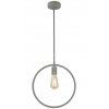 GTV Poland Spółka Akcyjna Szürke kör függesztett lámpa, 31 cm (Fija)