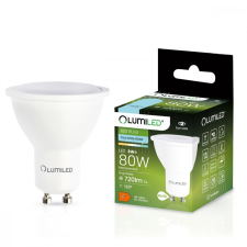  GU10 LED izzó 8W = 80W 720lm 6500K hideg 120° LUMILED izzó