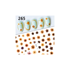 Guangzhou Merry Tech Körömmatrica - 265 őszi virág körömdíszítő