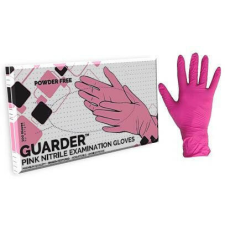 Guarder Pink gumikesztyű nitril púdermentes rózsaszín "XS" 100db/doboz védőkesztyű