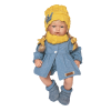  Guca hangot adó baba puha textil testtel - 38 cm
