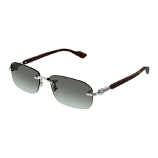Gucci GG1221S 008 SHINY SILVER BROWN GRADIENT(DOUBLE) napszemüveg