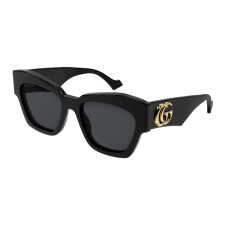 Gucci GG1422S-002 SHINY BLACK AR (ANTI RIFLESSO) GREY napszemüveg napszemüveg
