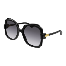Gucci GG1431S-001 SHINY BLACK GRADIENT GREY napszemüveg