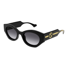 Gucci GG1553S-001 SHINY BLACK GRADIENT GREY napszemüveg
