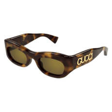 Gucci GG1809S 003 SHINY MEDIUM BROWN HAVANA BROWN MIRROR napszemüveg