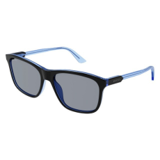 Gucci GG1819S 003 SHINY BILAYER SOLID BLACK + TRANSPARENT BLUE GREY napszemüveg
